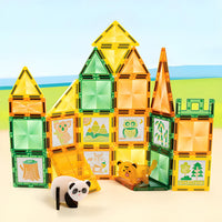 Window Art Magnetic Tiles Creative Building Set 47-Piece image 3