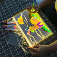 LED Acrylic Illuminated Magic Board With 7 Color image 1