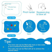 Baby Crawling Pad – Inflatable Tummy Time Water Mat | Toyshub.pk image 7