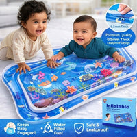 Baby Crawling Pad – Inflatable Tummy Time Water Mat | Toyshub.pk image 2