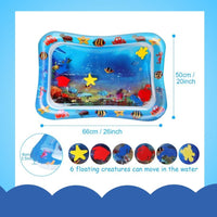 Baby Crawling Pad – Inflatable Tummy Time Water Mat | Toyshub.pk image 9