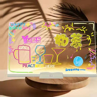 LED Acrylic Illuminated Magic Board With 7 Color image 4