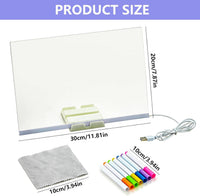 LED Acrylic Illuminated Magic Board With 7 Color image 11