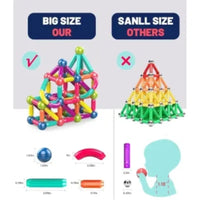 Magnetic Stick Building Blocks image 5