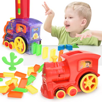 KTK Electric Domino Mini Train Set 60-Piece image 4