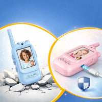 2Pcs Rechargeable Kids Video Walkie Talkie image 15